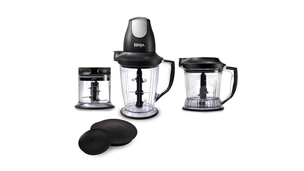 Ninja QB1004 Blender/Food Processor with 450-Watt Base, 48oz Pitcher